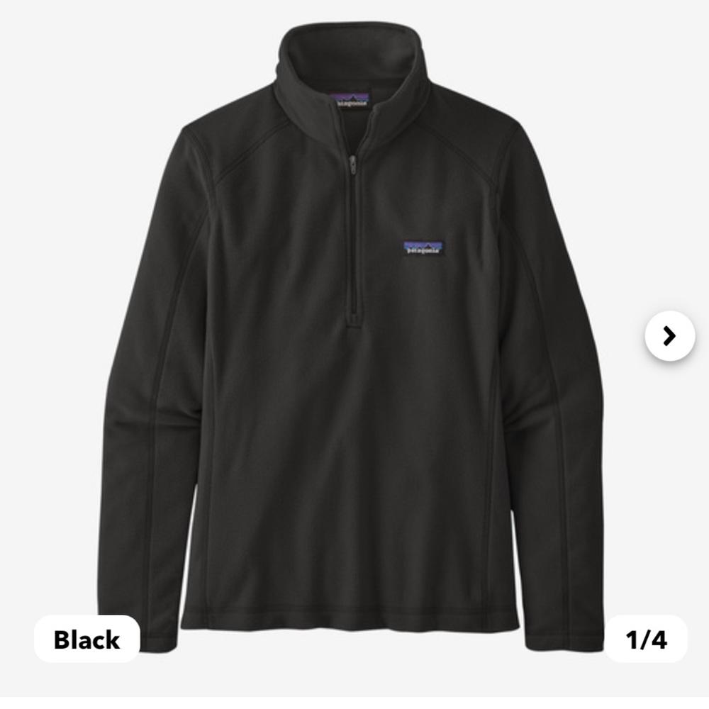 Patagonia Fleece Women’s Micro D 1/4 Zip Fleece